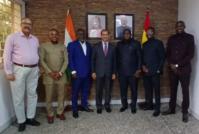 GICC Pays Courtesy Call on New Indian High Commissioner to Ghana